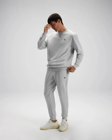 ELLESSE EM554-GI Erkek Eşofman Altı Gri - 6