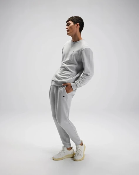 ELLESSE EM554-GI Erkek Eşofman Altı Gri - 5