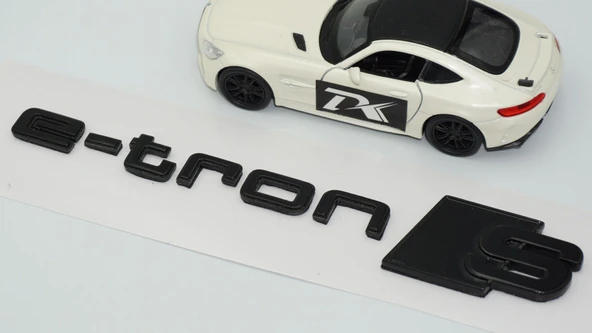 DK Tuning e-tron S Bagaj Siyah Yazı Logo Audi İle Uyumlu - 4