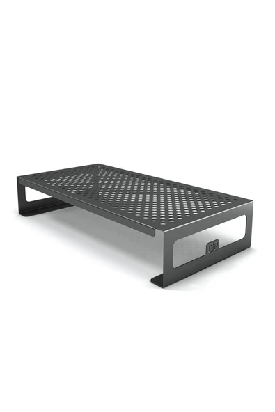 Cle Metal Monitor / Tv / Laptop Yükseltici Stand - Siyah - 2