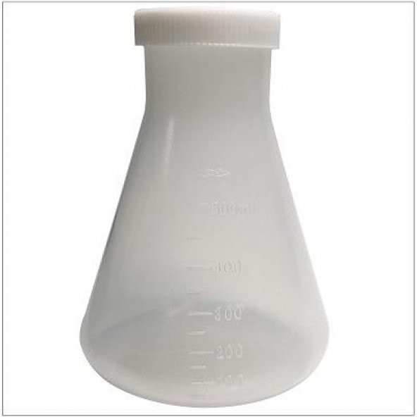 PLASTİK ERLENMAYER SET 5 ADET 500 ML - 2