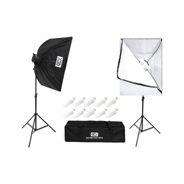 Tlb-5 Pro Light 650W 60X80 cm 2’li Softbox Seti - 1