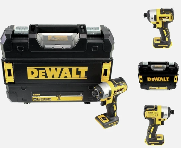 DEWALT DCF887NT 18V LI-ION KÖMÜRSÜZ DARBELİ VİDALAMA ÇANTALI ( AKÜSÜZ ) - 1