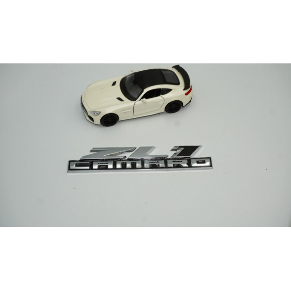 Chevrolet Camaro ZL1 Bagaj Yazı Krom Metal 3M 3D Logo Amblem - 2