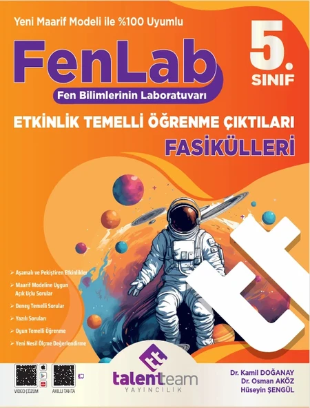 TALENTEAM YAYINCILIK Fenlab Etkinlik Temelli Öğrenme Çıktıları Fasikülleri ürün görseli