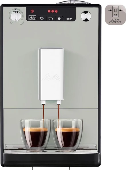 Melitta Caffeo Solo E950-877 Kumlu Gri Tam Otomatik Espresso Makinesi Teşhir - 3