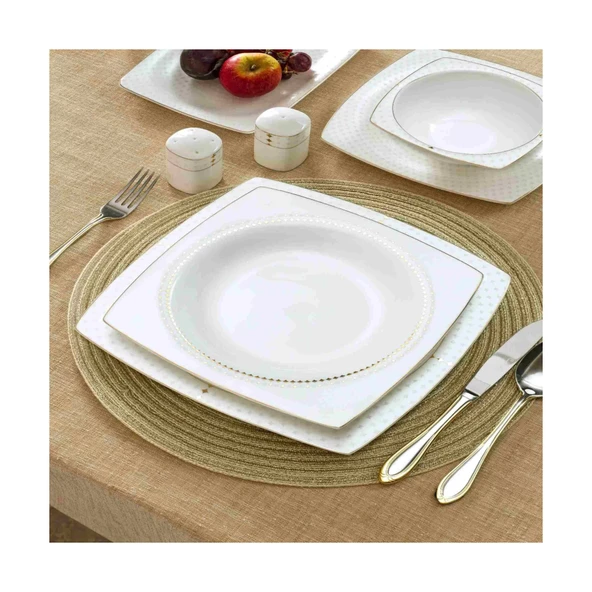 Pierre Cardin Almond 60 Parça Yemek Takımı - 2