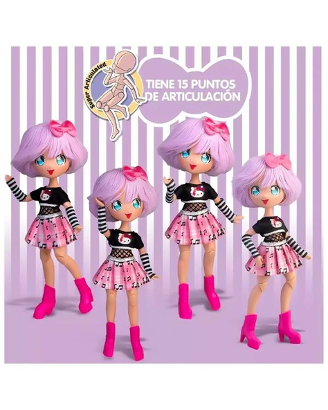 Hello Kitty Manga Bebek Teddy Rock 40941 - 3