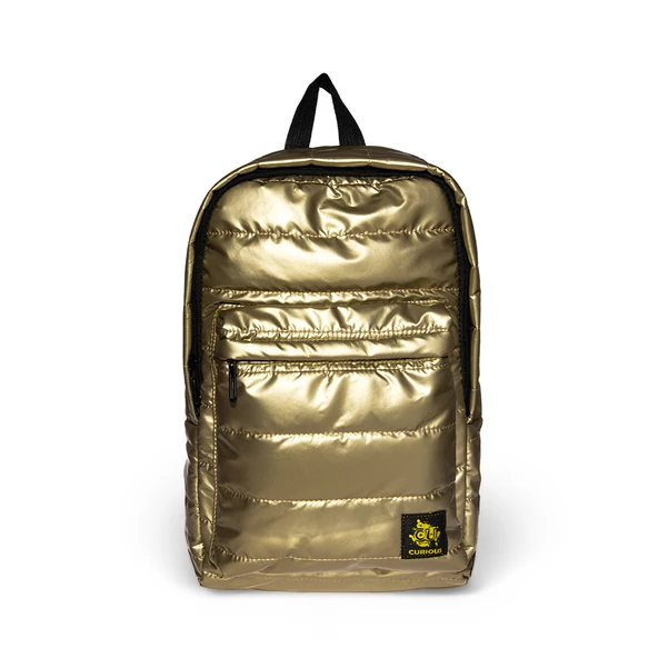 Biggdesign Moods Up Curious Kapitone Sırt Çantası Su Geçirmez Hafif Okul ve Laptop Çantası Sarı