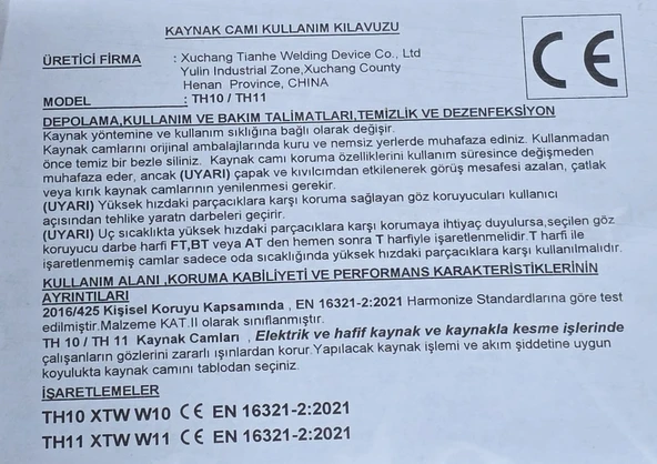 JUNIOR 787 GEN 8x11 mm Geniş Maske Camı 100 Adet - 3