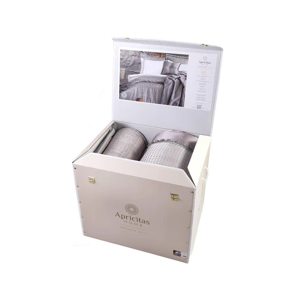 Safran Gri Çeyiz Seti - 5