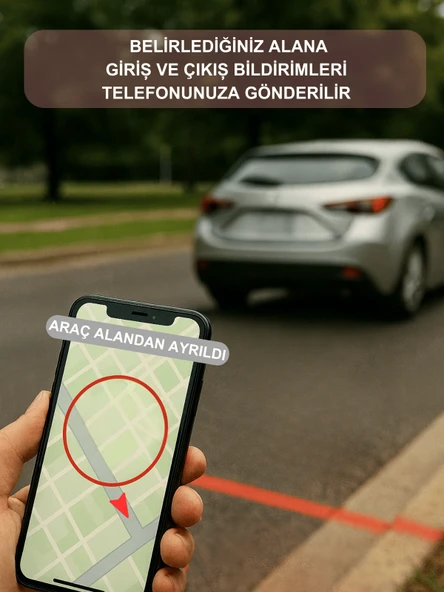 Mega Takip Cihazı IOS Android Uyumlu Motor Araç Taşıt GPS Cihazı IP68 Su Geçirmez Akıllı Takibi (5-10 Dakika Aralıklı Sinyal Alır) - 4