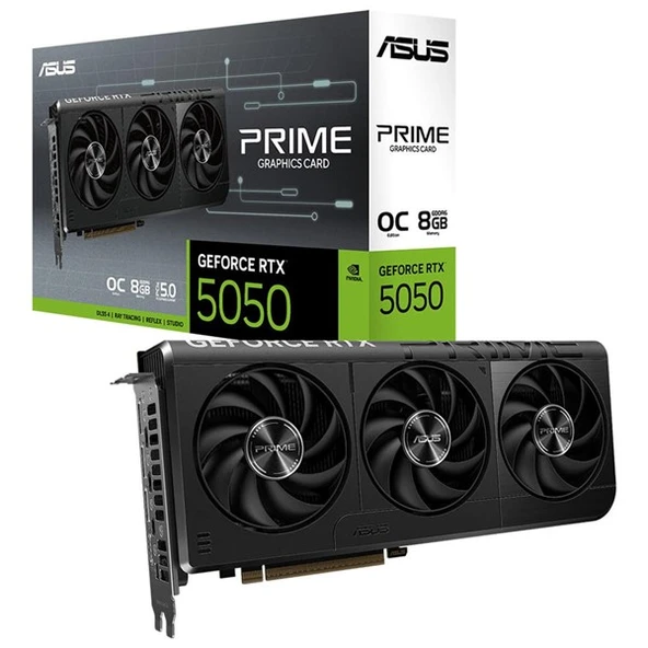 <![CDATA[ASUS PRIME 8GB RTX 5050 08G EKRAN KARTI]]> ürün görseli