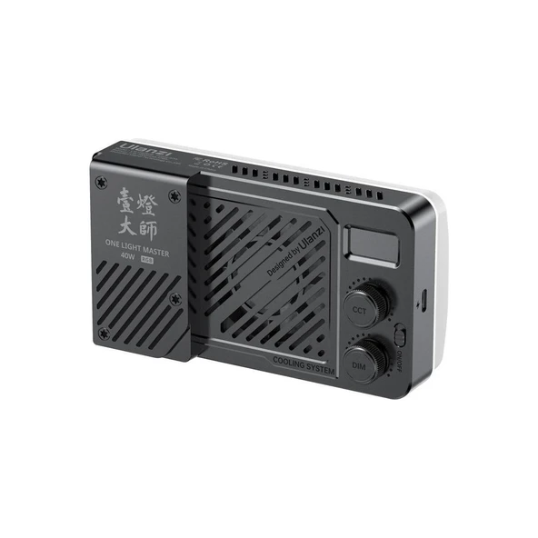 Ulanzi LM-P40RGB 40W Rgb Portable Video LED Işığı - L130 - 1