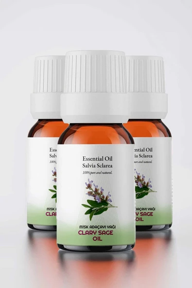 PROCLİS 3 Adet Doğal Misk Adaçayı Yağı 10ml