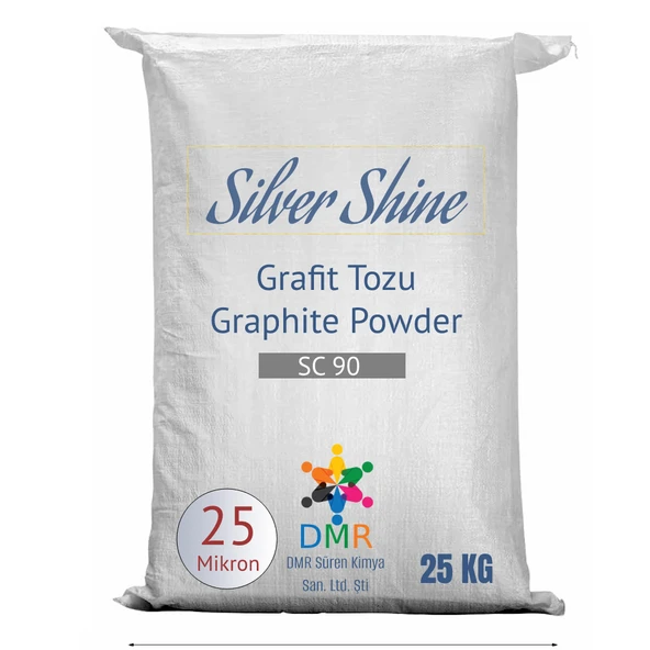 Silver Shine Grafit Tozu SC 90 25 Mikron 25 Kg