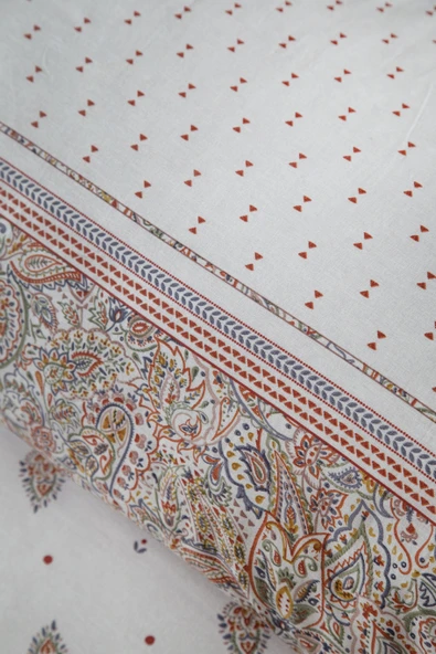 Tek Kişilik Alessi Terracota Nevresim Takımı - 4