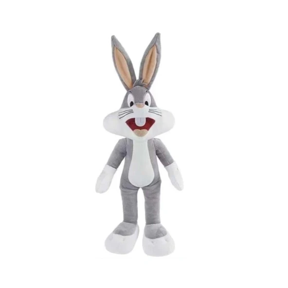 Peluş Bugs Bunny Oyuncak 50 cm  Looney Tunes Sevimli Peluş Karakter ürün görseli 1