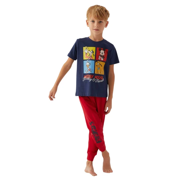 Mickey Mouse Erkek Çocuk Takım Koyu İndigo ürün görseli 1
