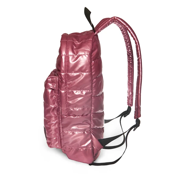 Biggdesign Moods Up Loved Kapitone Sırt Çantası Su Geçirmez Hafif Okul ve Laptop Çantası Pembe - Resim 3