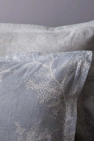 Tek Kişilik Tanya İndigo Nevresimli Bambu Pike Takımı - 2