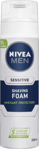 NIVEA MEN Erkek Hassas Tıraş Köpüğü 200 ml - 2