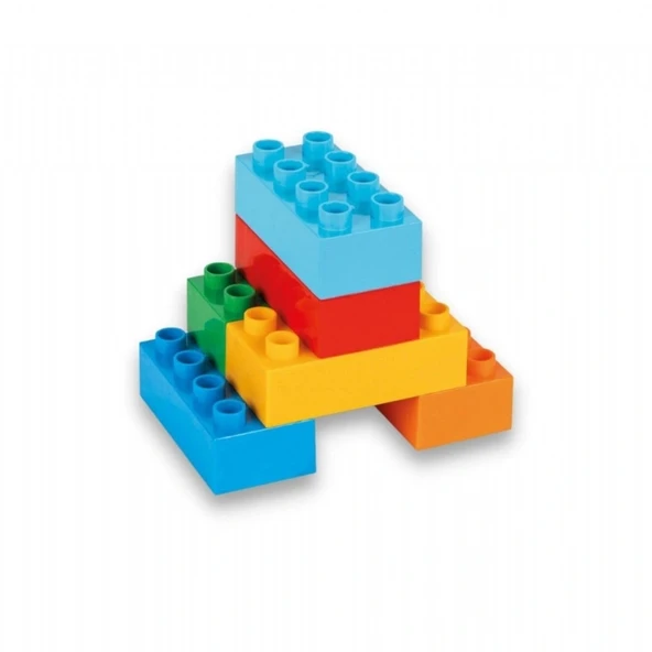 Nessiworld 03 555 MAKRO 6 RENKLİ TUĞLA BLOKLAR ürün görseli 1