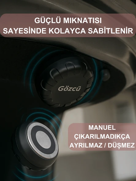 Mega Takip Cihazı IOS Android Uyumlu Motor Araç Taşıt GPS Cihazı IP68 Su Geçirmez Akıllı Takibi (5-10 Dakika Aralıklı Sinyal Alır) - 3