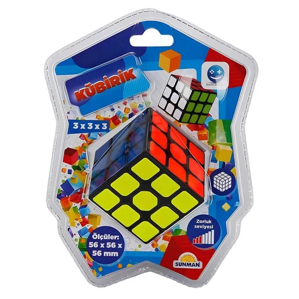 Çocuk Sabır Küpü 3x3x3 - 4