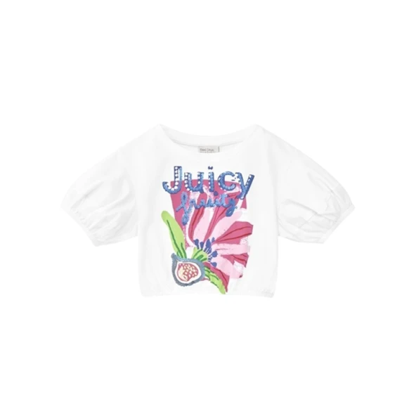 Kız Çocuk Baskılı T-shirt ürün görseli 1