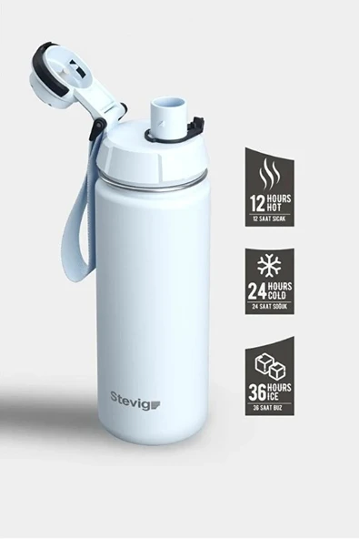 Stevig ST-223 1 Hand Leak-Proof Sızdırmaz Çelik Termos 500ML Ice Melt