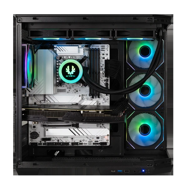 Bitfenix Sakiel 360 Siyah ARGB 360mm AMD / INTEL İşlemci Sıvı Soğutucu - Resim 4