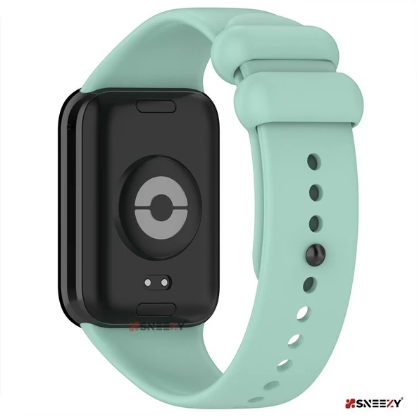Xiaomi Mi Band 8 Pro Uyumlu Purelux Soft Yumuşak Silikon Kordon  Mint - Resim 2