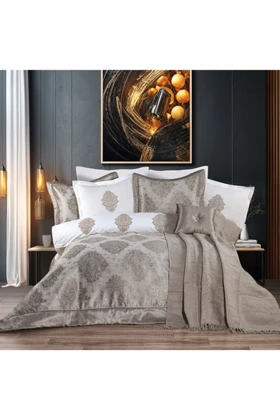 Schafer Home Bolero Çeyiz Seti 11 Parça Gold - Resim 4