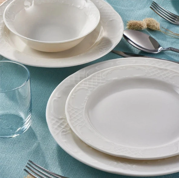 Güral Porselen Safir 82 Parça Yemek Takımı - 5