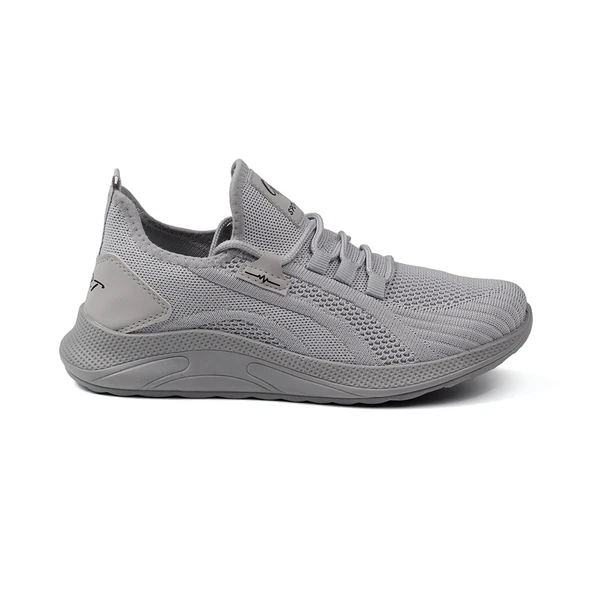 Erkek Buz Siyah Sneaker Spor Ayakkabı Rahat Hafif Günlük - Resim 3