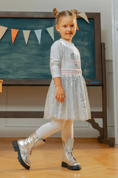 Kız Çocuk Payetli Etek MNT25K238 ürün görseli