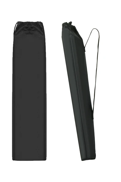 Katlanabilir Alüminyum Kamp Ve Piknik Masası - Çantalı Siyah - Geniş Model - Resim 4