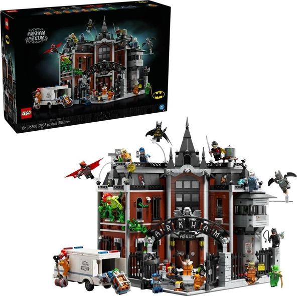 LEGO 76300  Batman Arkham Asylum - Resim 2