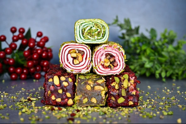 Tadım Dünyası Lüx Karışık Türk Lokumu 500 gr - 1