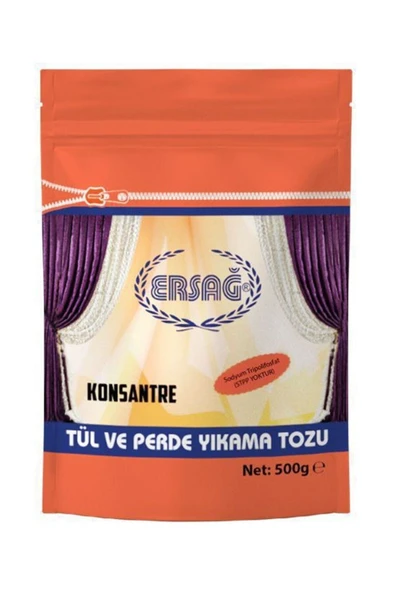 Ersağ Tül Ve Perde Yıkama Tozu 500 gr 350-8 - 1