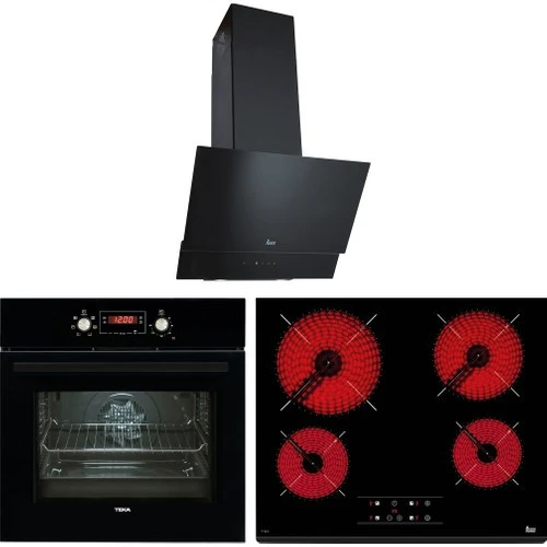 TEKA CHEF 9 ANKASTRE 3 LÜ SET ( OCAK + FIRIN + DAVLUMBAZ ) - 1