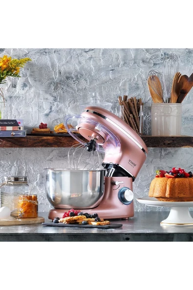 Schafer Prochef XL 1400 W 5 lt Stand Mikser Rosegold - 4