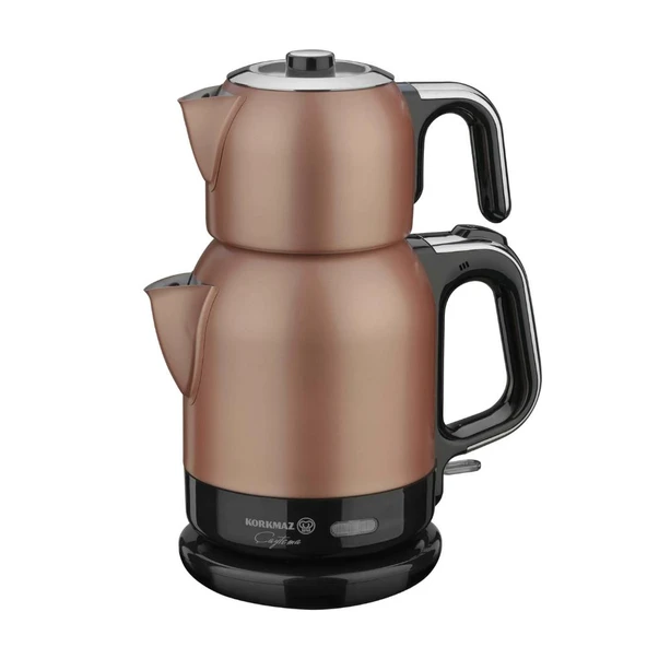 Korkmaz Dayanıklı 14 Parça Elektrikli Çeyiz Seti Rosagold Renk A1817 - Resim 2