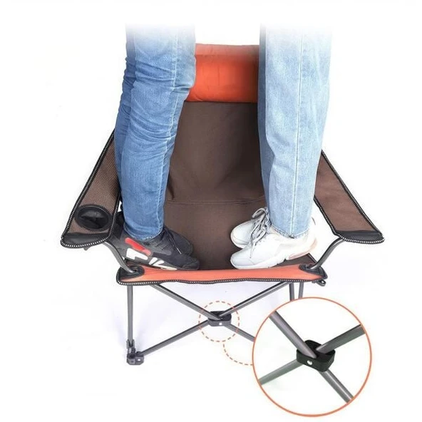 Madfox Prowler 3 Kademeli Yatabilen Kamp Sandalyesi - 10