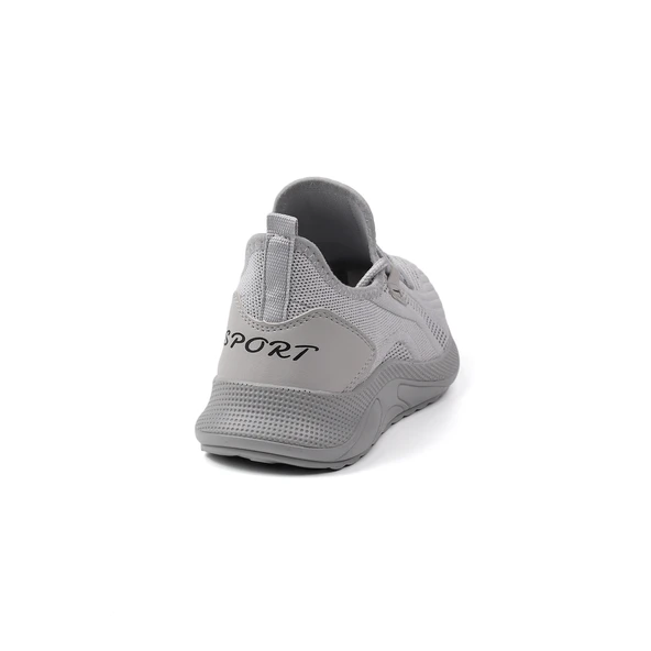 Erkek Buz Siyah Sneaker Spor Ayakkabı Rahat Hafif Günlük - Resim 5