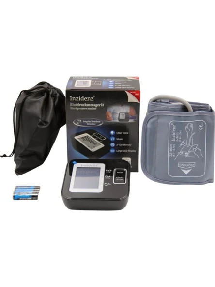 Inzidenz B07 Koldan Ölçer Türkçe Konuşan Tam Otomatik Tansiyon Aleti USB Portlu - 2