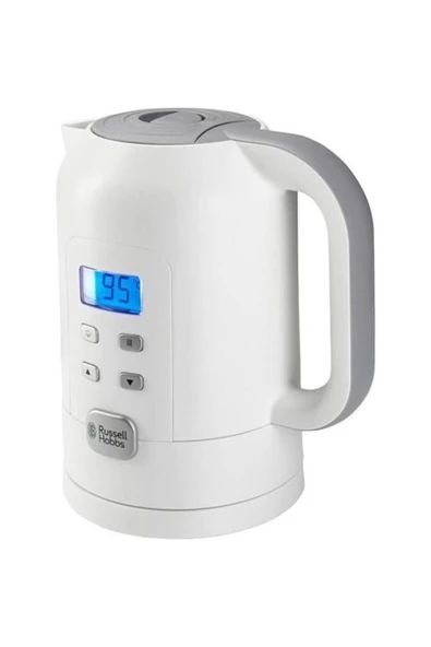 Russell Hobbs Elektrikli Su Isıtıcısı [dijital Sıcaklık Kontrolü] Hassas Kontrol (1,7l, 2200W, LCD Ekran, 25-100°C Arasında Hassas Ayar, Çay, Kahve, Bebek Maması Için Ideal) ürün görseli 1