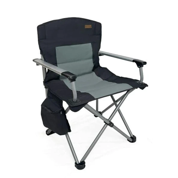 Madfox Journey Katlanır Kamp Sandalyesi Siyah/Gri - 5