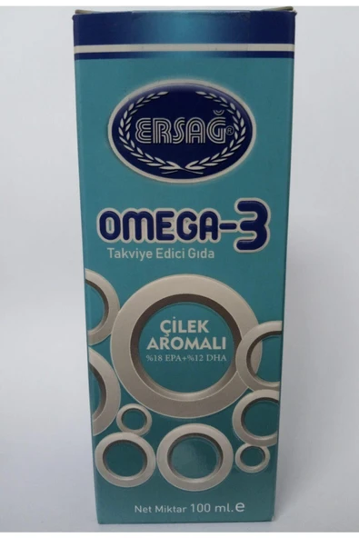 Omega 3 Sıvı Gıda Takviyesi Çilek Aromalı. - Resim 2